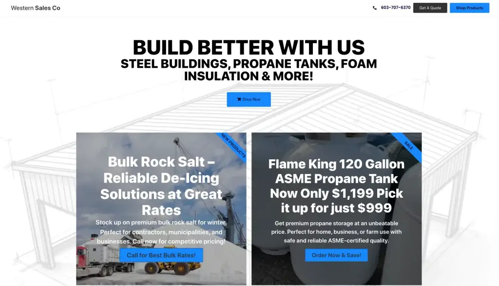 Western Sales Co. Launches New Website & Ad Success!